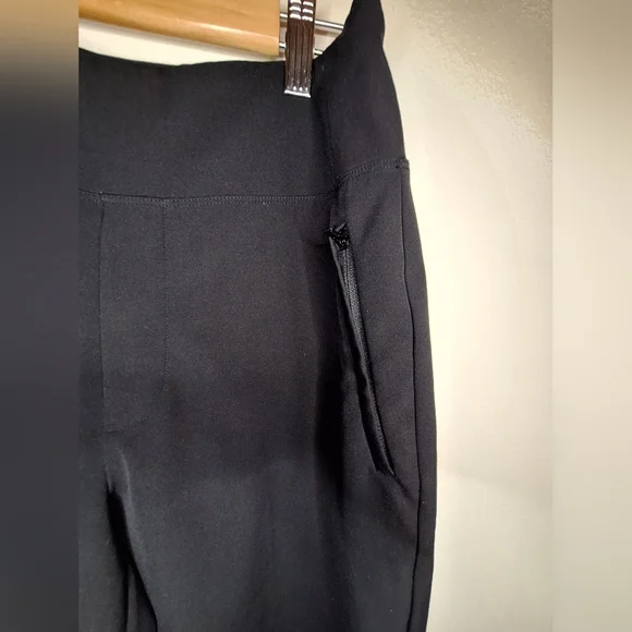 Athleta Endless High Rise Pant Size 6 Black Stretch Pockets Semi-Fitted 533636 - Picture 6 of 12